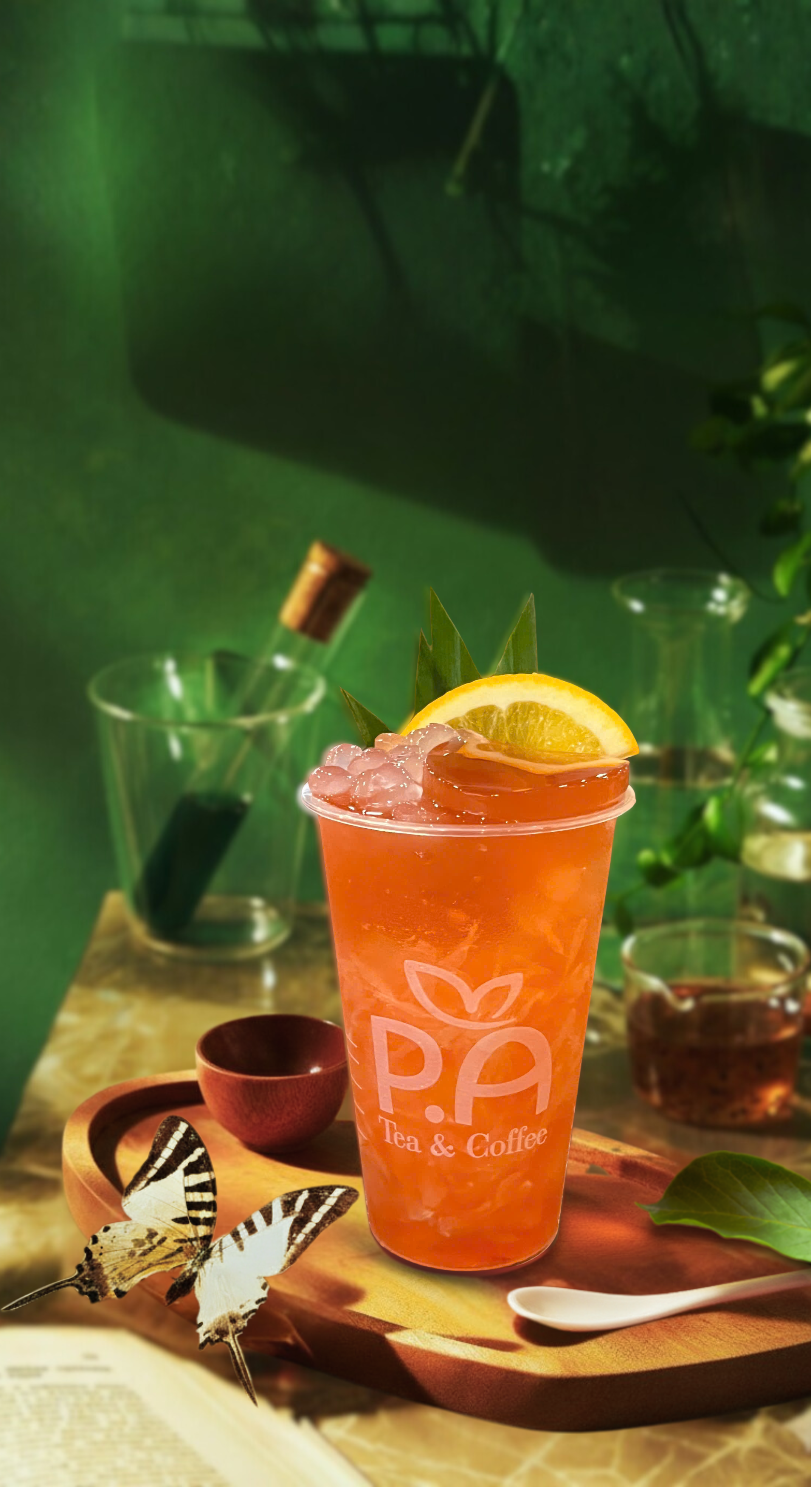 Oolong Bưởi Đỏ