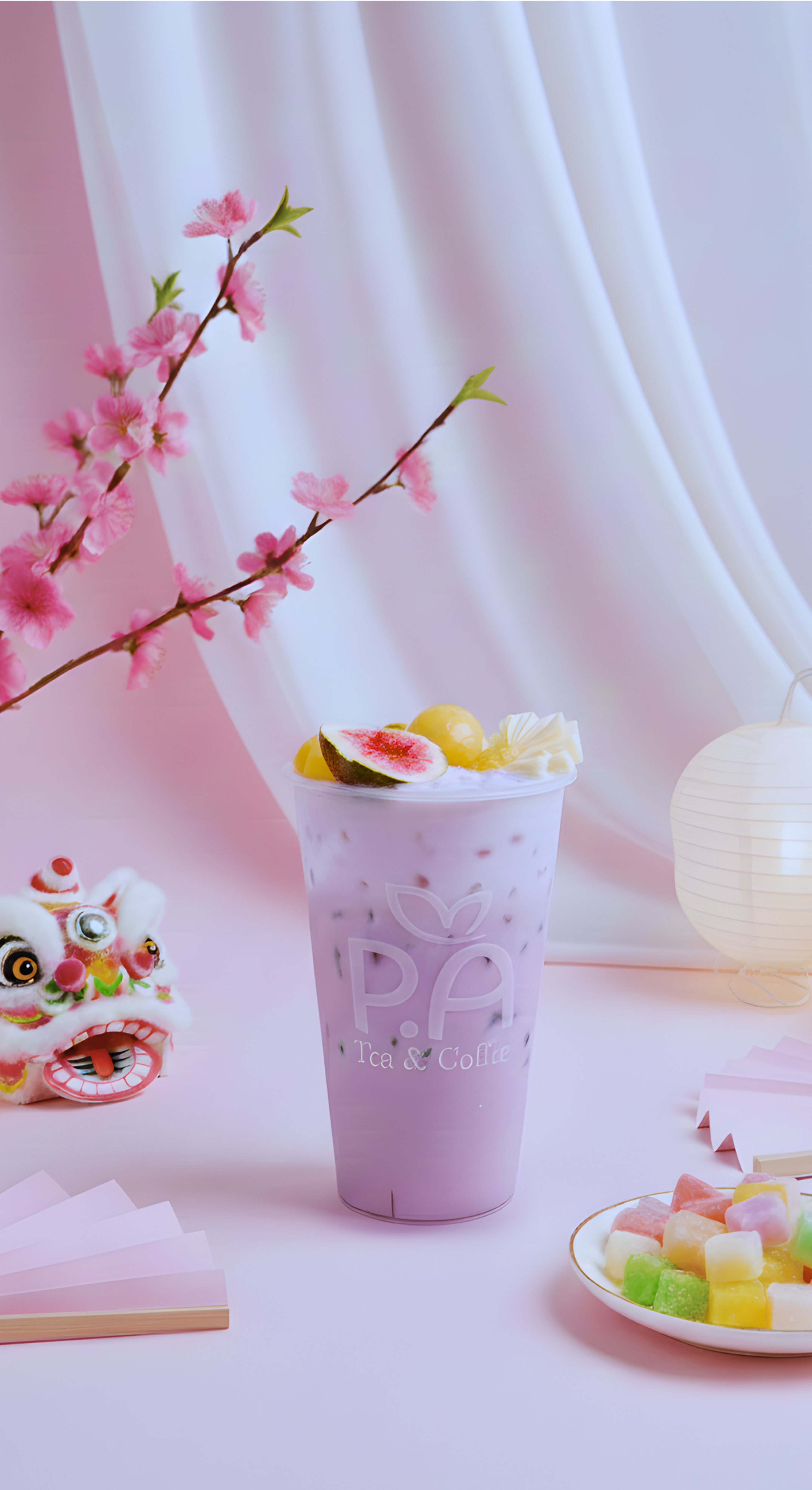 Khoai Môn Kem Mận