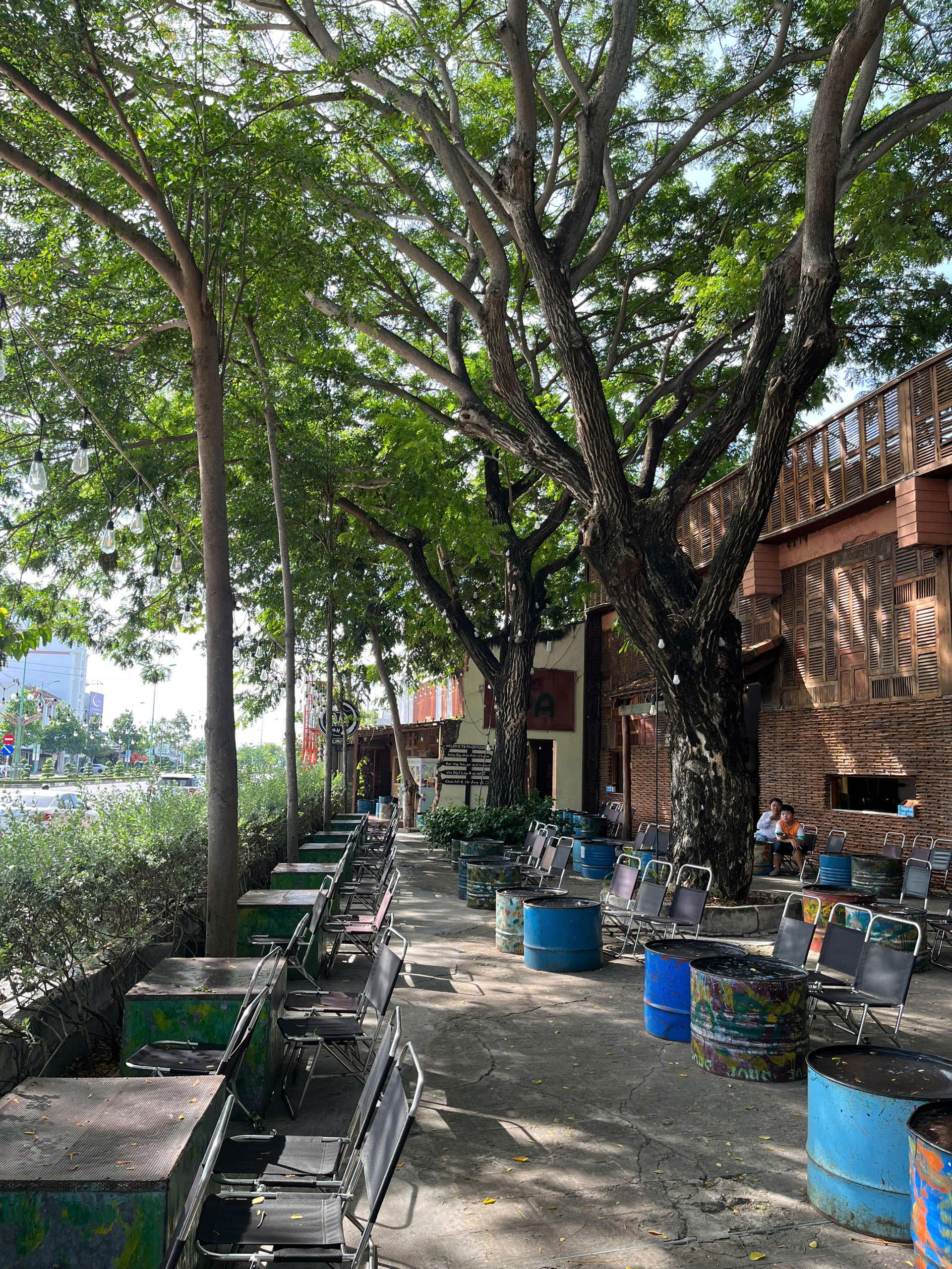 Sân vườn cây xanh